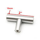 50mm to 500mm Stainless Steel Kitchen Door Cabinet T Bar Handle Pull Knob cabinet knobs furniture handle cupboard drawer handle