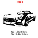 Modern Fashion Sport Car Vinyl Wall Sticker Cars Wall Art For Kids Room Living Room decoration Bedroom Decor Home Wall decals