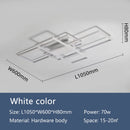 Alexa Smart Home Modern Led ceiling lights for livingroom bedroom lustre Led ceiling light White/Black led Ceiling Lamp fixture