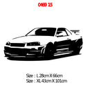 Modern Fashion Sport Car Vinyl Wall Sticker Cars Wall Art For Kids Room Living Room decoration Bedroom Decor Home Wall decals
