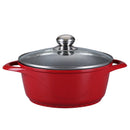 Household thickened medical stone non-stick soup stew pot aluminum alloy hot pot electromagnetic cooker pan stewpan fondue