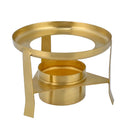 Pure copper alcohol furnace base small fire boiler hot dry pot handmade health mini brass stew pan stewpan Japanese chafingdish