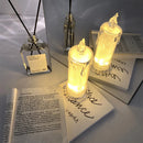 Flickering Flameless Battery Power LED Candles Tealight Night Lights Lamp for Wedding Birthday Party Valentine's Day Home Decor