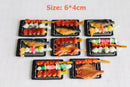 2PCS 1:6 Miniature Dollhouse Bowl Rice Mini Chinese Cuisine Pretend Food for 1/6 Blyth BJD Doll Kitchen Decor Accessories Toys