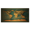 Modern Art World Map Posters Prints HD Printed Non-woven Canvas Painting Wall Picture Canvas Poster Wall Decor Living Room Decor