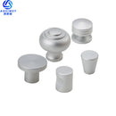 Space Aluminum Single Hole Handle Modern Wardrobe Drawer Round Knob Silver/black/gold Kitchen Cabinet Furniture Small Handle