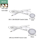 Ultrathin 8mm USB DC5V 3W 10W Dimmable Spotlight Surface Mounted Mini LED Circular Simple Ceiling Light Exhibition Cabinet Lamp