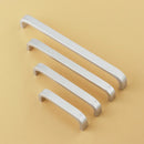 4/6/8/10/12 inches Space Aluminum Handles Kitchen Door Cabinet Straight Handle Pull Knobs Furniture Hardware