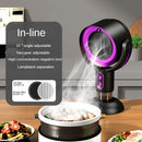 2024 New Desktop Range Hood Negative Ion Sterilization Deodorization Barbecue Hot Pot Cigarette Absorption  Mini Kitchen Hood