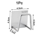 Kitchen Sponges Holder Stainless Steel Sink Shelf Adhesive Holders Drain Drying Rack Wall Hooks Accessories Storage Organizer