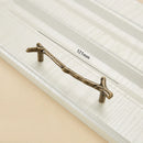 Vintage Tree Branch Furniture Handle Zinc Alloy Kitchen Cabinet Drawer Knob Wardrobe Cupboard Closet Door Pull Hardware Black