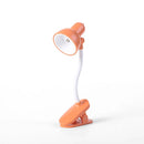 Reading Light Adjustable Clip Mini Desktop Table Lamp Battery Powered Camping Portable Clamp Night Light, Yellow