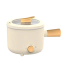 1.8L Multi-function Electric Cooking Pot Double-speed Insulated Non-stick Pot Home Travel Portable Rice Cooker Wok Hot Pot