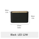 6W 12W 20W LED Outdoor Waterproof Wall Lamp Indoor Bedroom Living Room Balcony Wall Light Home Lighting Aluminum Wall Sconce