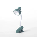 Reading Light Adjustable Clip Mini Desktop Table Lamp Battery Powered Camping Portable Clamp Night Light, Yellow
