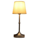 Dimmable Table Lamp Rechargeable Sleeping Light Touch Control Metal Bedside Lamp Vintage Atmosphere Light for Bedroom Study Room