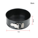 Kitchen Accessories Carbon Steel Cakes Molds Round Cake Pan Bakeware Non-Stick Metal Bake Mould Removable Bottom