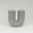 New U-Shaped Scented Candles for Home Decoration Geometric Rainbow Bridge Candle Room Decor Aroma Candles Room Decorative Velas