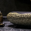 Chinese Ceramic Art Bathroom Washbasins Home Bathroom Sinks Creative Overhead Sink Household Kitchen Hand-made Washing Sinks Y