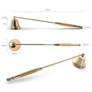 Candle Snuffer Tool Long Handle Bell Extinguisher Accessory Putting Out Extinguish Candle Wicks Accessories Stainless Steel