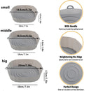 1pc Air Fryer Silicone Basket Silicone Mold Airfryer Oven Baking Tray Pizza Fried Chicken Basket Reusable Pan Liner Accessories