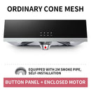 180W Range hood for kitchen Large Suction Small Oil Hat Machine Top Suction Automatic thermal cleaning Range Hood 715mm