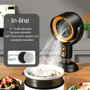 2024 New Desktop Range Hood Negative Ion Sterilization Deodorization Barbecue Hot Pot Cigarette Absorption  Mini Kitchen Hood