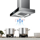 Intelligent Somatosensory Chimney Range Hood Exhaust Hood Range For Kitchen Cooker New Design Super Slim Auto Clean Cooker Hood