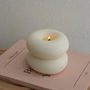 Exquisite Donut-Shaped Scented Candles for Christmax Gift Wedding Studio Wholesale Fashion Creative Home Party Events Decoration