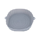 Silicone Air Fryer Basket Airfryer Oven Mold Baking Tray Pizza Fried Chicken Basket Reusable Pan Liner Accessories