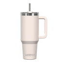 Watersy 40oz/1200ml Tumbler with Handle & Straw Lid Stainless Steel Insulated Cup Keep Cold Thermal Mug Portable Car Travel Cup