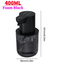 400/550ml Automatic Liquid Soap Dispenser Wall Mounted Infrared Sensor USB Rechargeable Smart Sanitizer Hand Washer For Bathroom