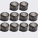 Pack of 10 Glass Small Tea Light Candle Holder for Table Decor,Home Decor,Church Housewarming Gifts Candle Holder Purple