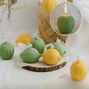 INS Decorative Fragrance Gift Lemon Candle DIY Fragrance Birthday Gift with Hand Gift Imitation Fruit Candle Scented Candles