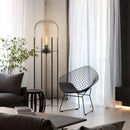 Post-Modern Nordic Glass LED Floor Lamp for Bedside Table Living Room Home Decor Villa Hotel Cafe Standing Light Industrial E27
