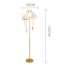 Perch Light Floor Lamp Led Designer gold Origami Bird Standing Lamps for Living Room creative Art Deco safaside corner Lamp