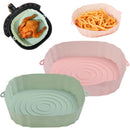 1/2Pcs Air Fryer Kitchen Utensils Air Fryers Pan Pizza Baking Mold Airfryer Accessories Silicone Air Fryer Pans Mold For Baking