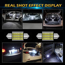 6 pcs Festoon 31mm 36mm 39mm 41mm High Quality Super Bright LED Bulb C5W C10W Car License Plate Light Auto Interior Reading Dome