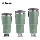 Stainless Steel Thermos Bottle Tyeso Coffee Cup Portable Insulation Cold And Hot Travel Fitness Mug Leakproof Vacuum Flask