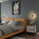 Modern LED Wall Lamp Clock Sconce for Bedroom Bedside Living Dining Room Aisle Porch Corridor Home Decor Lighting Fixture Luster