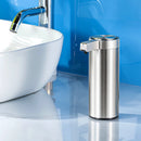 Automatic Liquid Soap Dispensers 304 Stainless Touchless Induction Sensor Steel Kitchen Metal Lotion Bottle Bathroom Accessories