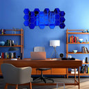 Wholesale Acrylic Hexagon Mirror Wall Stickers Self Adhesive Solid Paster DIY Tile Decals Living Room Art Decoration Ornaments