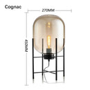 Nordic Minimalist Luxurious Glass Led Floor Lamp Designer Bedroom Bedside Table Light High-end Living Room Decoration Lighting