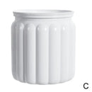 NEW High-end Hydroponic Plants Pot Self Watering Flowerpot Indoor Mini Succulent Planter Tabletop Vase Self-watering Plastic Pot
