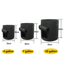 1/5/10gal fabric potato plant flower Pots Grow Bags flowr Flowerpot fruit plante tools garden growing Vegetable veg Planting