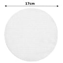 4pcs Silicone Steamer Mat Reusable Steamer Paper Liner Round Dim Sum Mesh Non-Stick Mesh Mat Pad for Buns Dumpling Baking Pastry