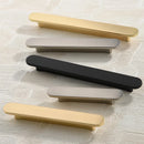 Luxury Black Kitchen Cabinet Handles Gold Door Dressers Wardrobe Closet Drawer Knobs Silver Closet Furniture Decoration Pulls