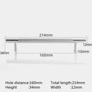 KK&FING Round Rod Knurled Carved Aluminum Alloy Furniture Door Handles Cabinet Drawer Knobs Bedroom Wardrobe Door Pulls Hardware