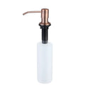 8 Colors Countertop Stainless Steel Kitchen Sink Brushed Gold Liquid Soap Dispenser Large Capacity Liquid Detergent Pump Bottle