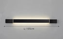 Modern Minimalism Design Wall Lamps Nordic Aluminum Long Rotatable Led Lights Indoor Living Room Restaurant Bedroom Home Fixture
